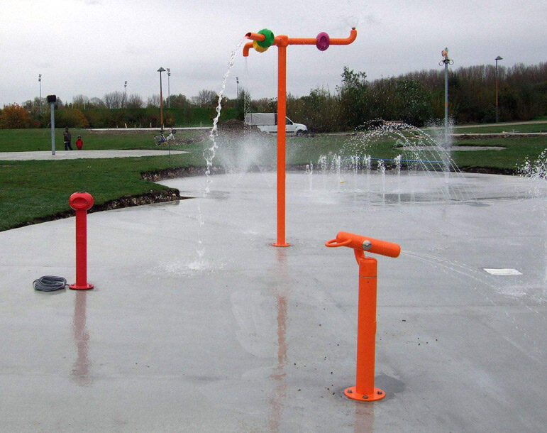 Aires de jeux d'eau pour enfants