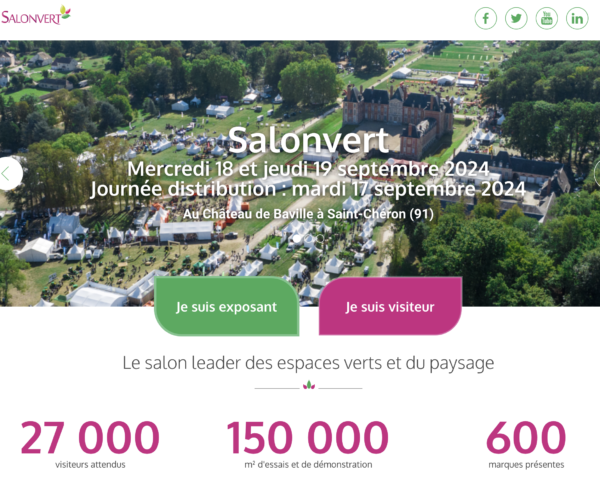 Nous serons au Salonvert