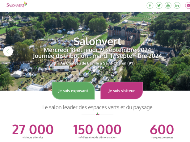 Nous serons au Salonvert