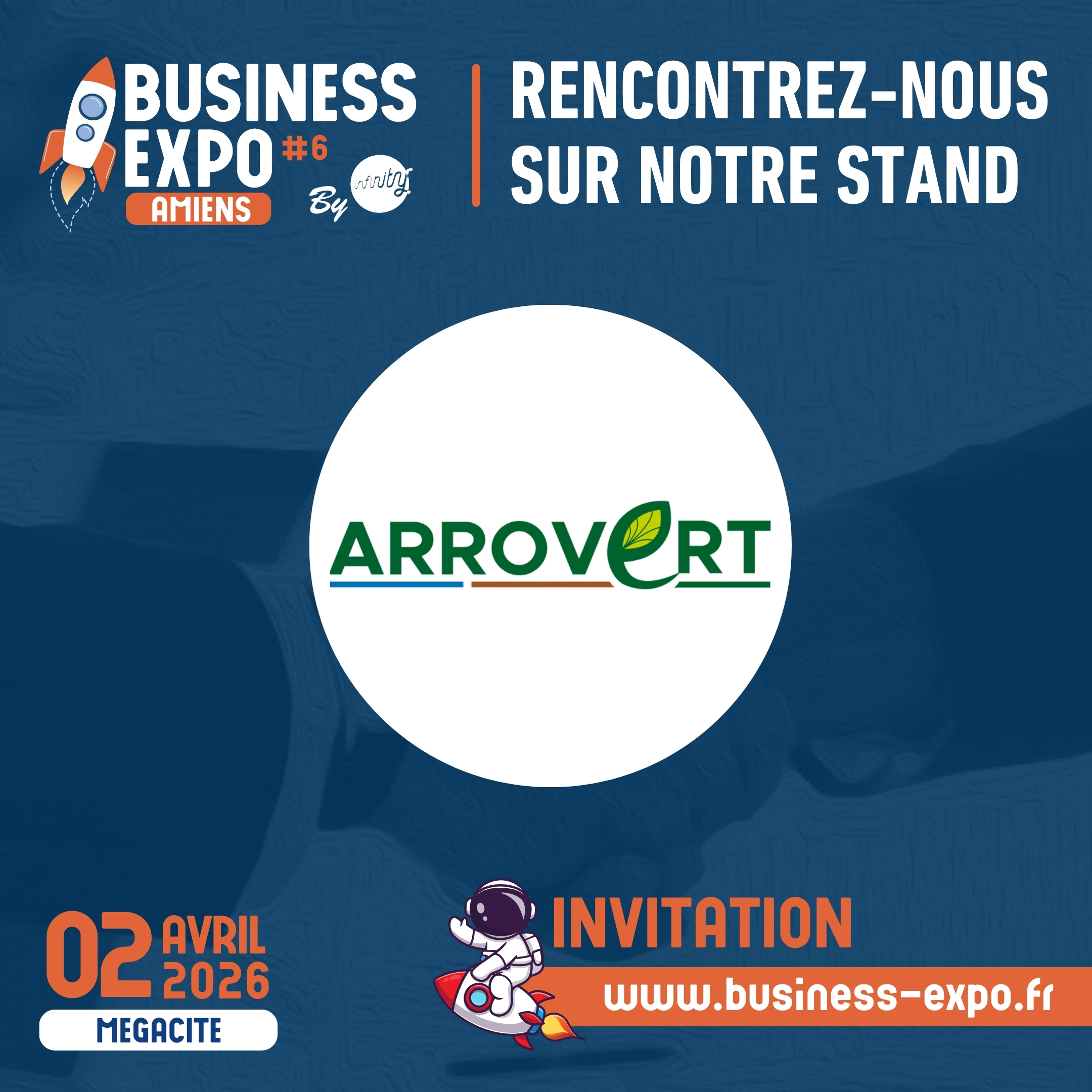 Arrovert sera présent au Business Expo à Amiens