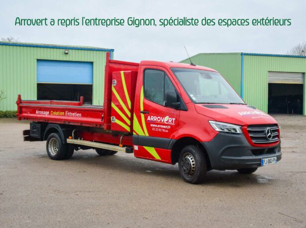 Reprise de l’entreprise Gignon par Arrovert