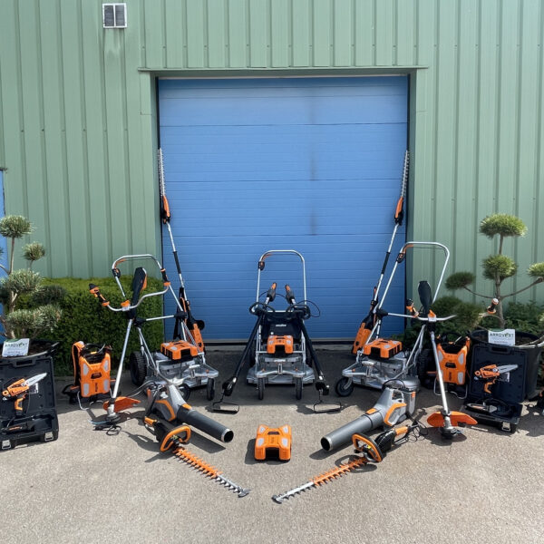 Nouveaux matériels entretien d'espaces verts