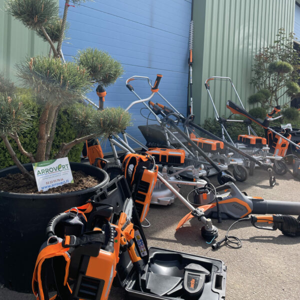 Nouveaux matériels entretien d'espaces verts