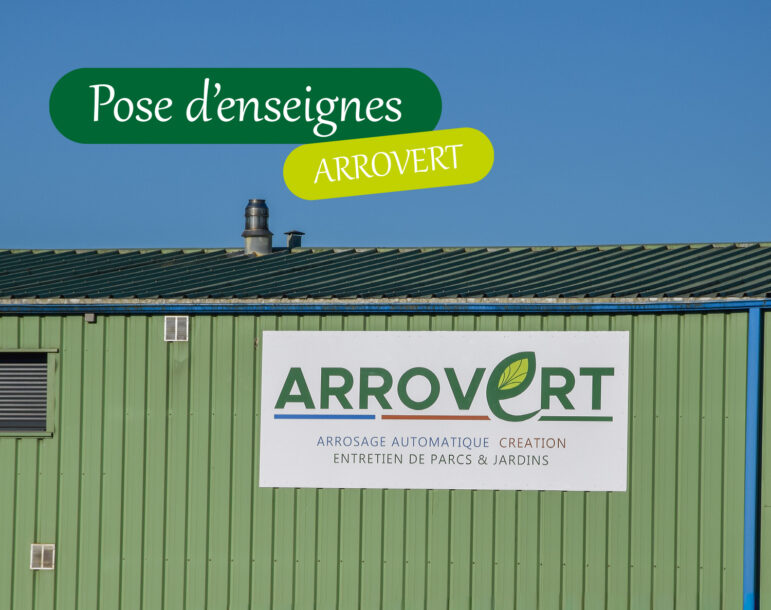 Pose d'enseignes actualité