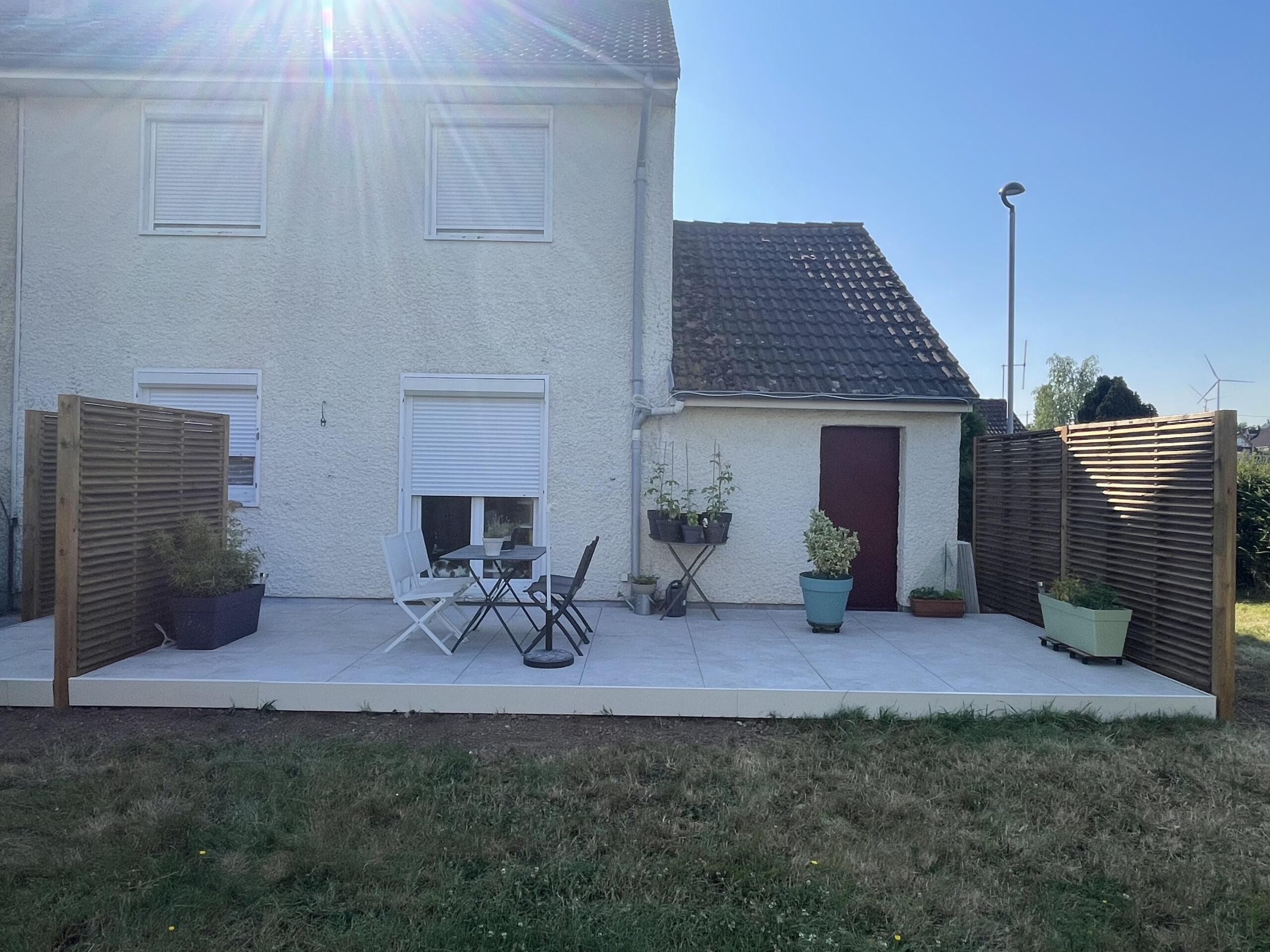 Terrasse particulier Saint Ouen